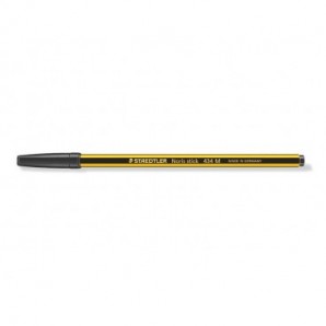 Penna a sfera Staedtler Noris Stick M 1 mm - tratto 0,35 mm nero conf. da 20 - 434 09_160860