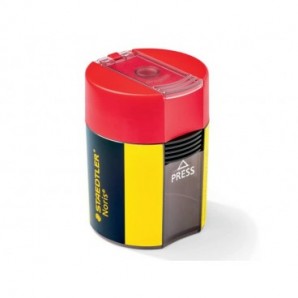 Temperamatite con contenitore Staedtler Noris Design 511 004 giallo-nero 511 004_160968