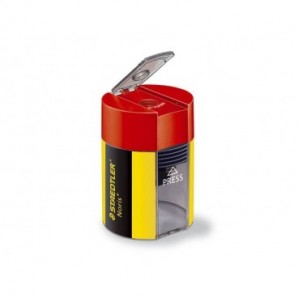 Temperamatite con contenitore Staedtler Noris Design 511 004 giallo-nero 511 004_160968