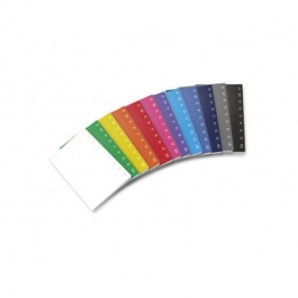 Quaderno a righe One Color A5 a punto metallico colori assortiti rigatura B  - 1404