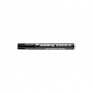 Marcatore permanente edding 2200 C punta scalpello 1-5 mm nero 4-2200C001_114259