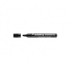 Marcatore permanente edding 2200 C punta scalpello 1-5 mm nero 4-2200C001_114259