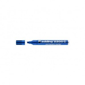 Marcatore permanente edding 2200 C punta scalpello 1-5 mm blu 4-2200C003_455253