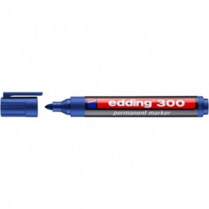 Marcatore permanente edding 300 punta conica 1,5-3 mm blu 4-300003_789234