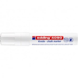 Marcatore a gesso liquido edding 4090 punta scalpello 4-15 mm bianco 4-4090049_300808