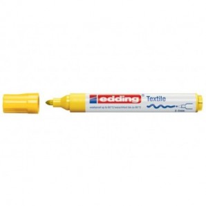 Marcatore per tessuti edding 4500 punta conica 2-3 mm giallo 4-4500005_759011