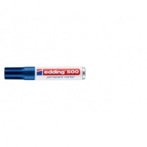 Marcatore permanente edding 500 punta scalpello 2-7 mm blu 4-500003_698091