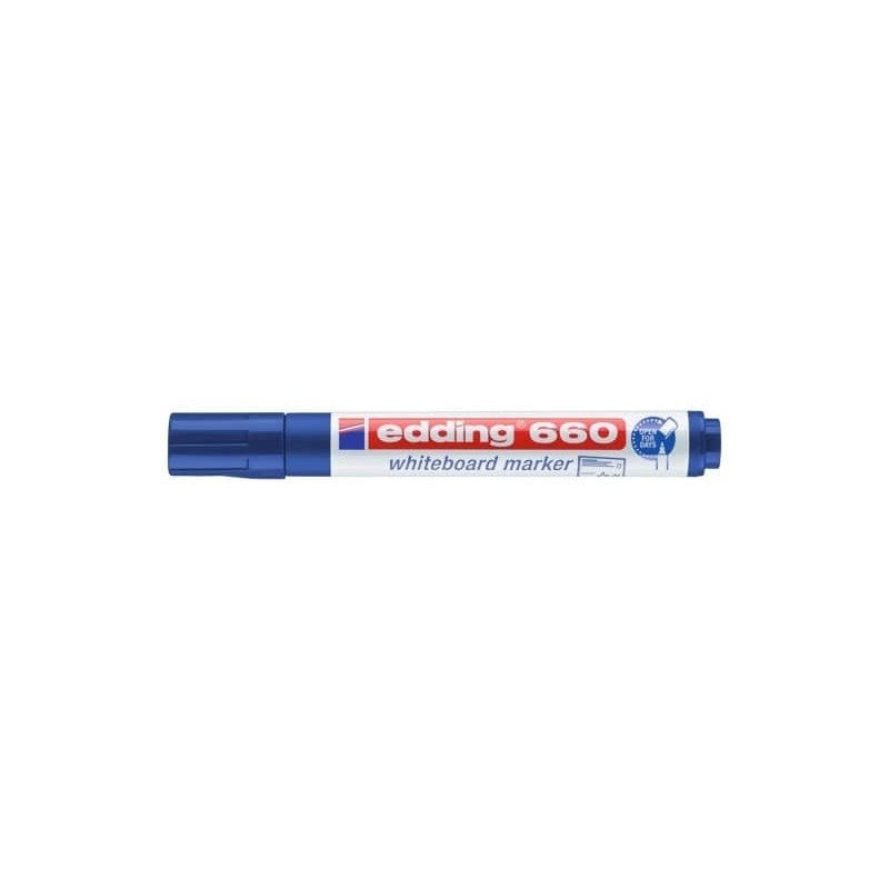 Marcatore per lavagne bianche edding 660 punta conica 1,5-3 mm blu 4-660003_383711