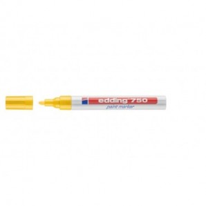 Marcatore a vernice edding 750 punta conica 2-4 mm giallo 4-750005_426802