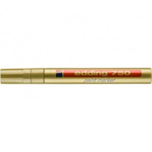 Marcatore a vernice edding 750 punta conica 2-4 mm oro 4-750053_759496