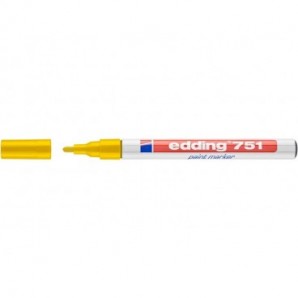 Marcatore a vernice edding 751 punta conica 1-2 mm giallo 4-751005_759658