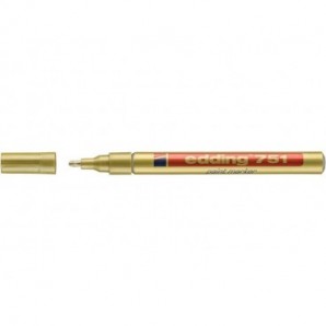 Marcatore a vernice edding 751 punta conica 1-2 mm oro 4-751053_015705