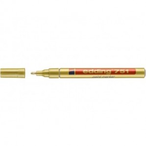 Marcatore a vernice edding 751 punta conica 1-2 mm oro 4-751053_015705