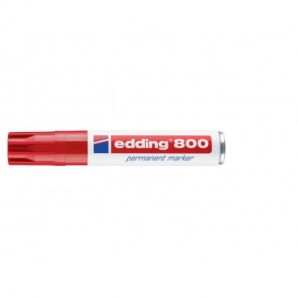 Marcatore permanente edding 800 punta scalpello 4-12 mm rosso 4-800002_759747