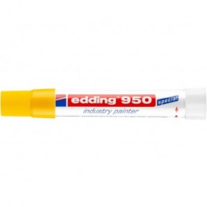 Marcatore a cera edding 950 punta conica 10 mm giallo 4-950005_943463