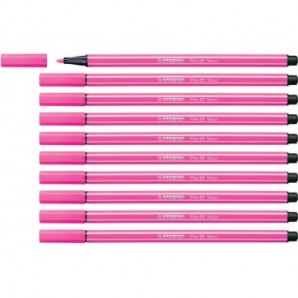 Pennarello Stabilo Pen 68 1 mm rosa fluo - 68/056_49080X