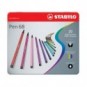 Pennarelli Stabilo Pen 68 1 mm scatola di metallo assortiti Conf. 20 pezzi - 6820-6_487350