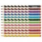 Matite colorate Stabilo EASYcolors per destrorsi assortiti astuccio da 12 - 332/12_284120