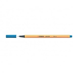 Fineliner Stabilo Point 88® 0,4 mm blu oltremare - 88/32_789137