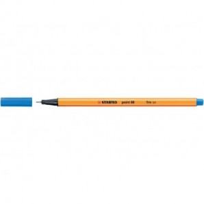 Fineliner Stabilo Point 88® 0,4 mm blu oltremare - 88/32_789137