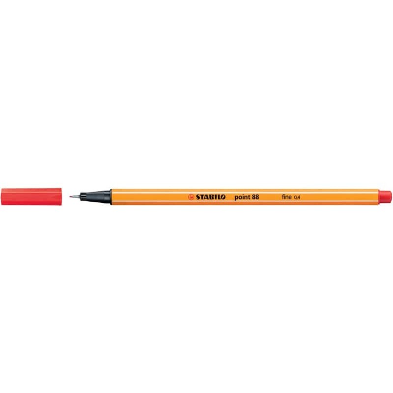 Fineliner Stabilo Point 88® 0,4 mm rosso - 88/40_789145