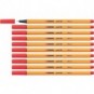 Fineliner Stabilo Point 88® 0,4 mm rosso - 88/40_789145