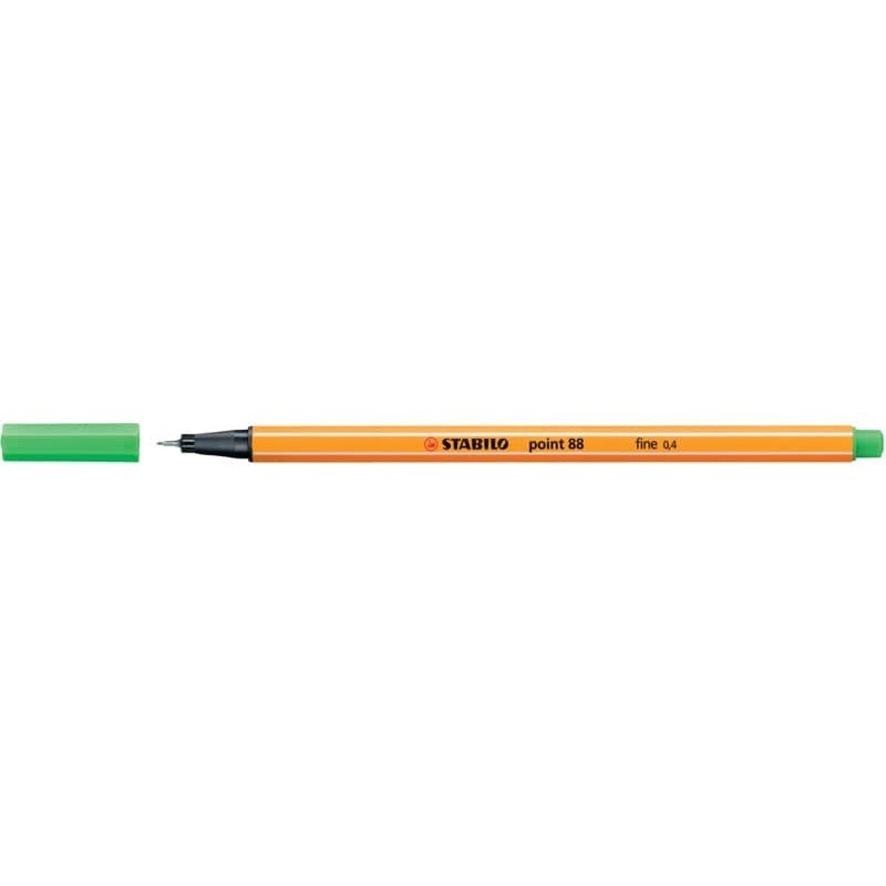 Fineliner Stabilo Point 88® 0,4 mm verde foglia - 88/43_789153