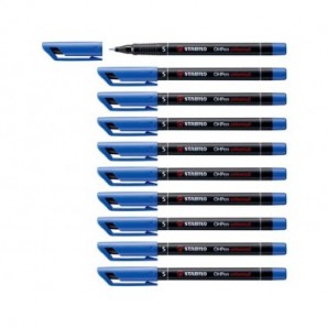 Penna Stabilo OHPen universal Superfine (S) 0,4 mm blu 841/41_943450