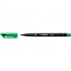 Penna Stabilo OHPen universal Medio (M) 1 mm verde 843/36_943458