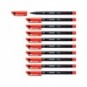 Penna Stabilo OHPen universal Medio (M) 1 mm rosso 843/40_943457