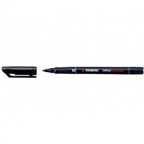 Penna Stabilo OHPen universal Medio (M) 1 mm nero 843/46_943448