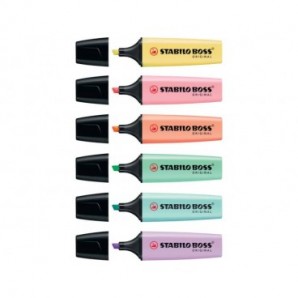 Evidenziatore Stabilo Boss Original Pastel 2-5 mm verde menta 70/116_162946