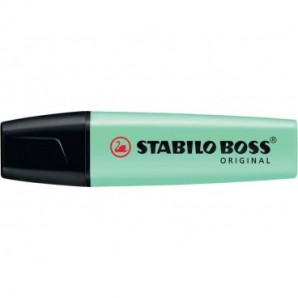 Evidenziatore Stabilo Boss Original Pastel 2-5 mm verde menta 70/116_162946