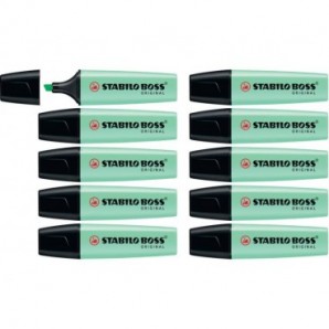 Evidenziatore Stabilo Boss Original Pastel 2-5 mm verde menta 70/116_162946