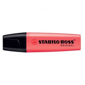 Evidenziatore Stabilo Boss Original 2-5 mm rosso 70/40_787967