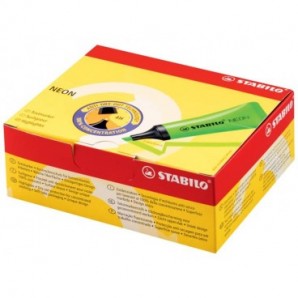 Evidenziatore Stabilo Neon 2-5 mm giallo 72/24_240079