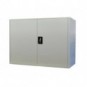 Armadio in metallo KUBO 1 vano / 1 ripianoÃ‚Â  grigio 100x45x100 cm BB100 G