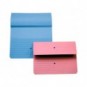 Cartelline con tasca 4Mat A4 in carta woodstock 225 g/m² dorso 3 cm blu conf. da 10 pezzi - 3240 01_859638