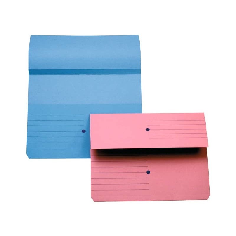 Cartelline con tasca 4Mat A4 in carta woodstock 225 g/m² dorso 3 cm rosa conf. da 10 pezzi - 3240 03_859654