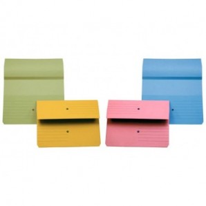 Cartelline con tasca 4Mat A4 in carta woodstock 225 g/m² dorso 3 cm rosa conf. da 10 pezzi - 3240 03_859654