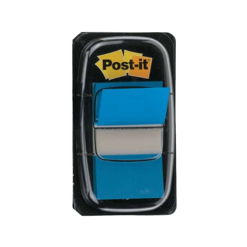 Segnapagina removibili Post-it® Index Medium con dispenser blu 50 segnapagina - 680-2_182465