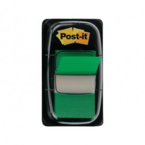 Segnapagina removibili Post-it® Index Medium con dispenser verde 50 segnapagina - 680-3_182422