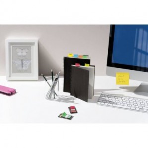 Segnapagina removibili Post-it® Index Medium con dispenser verde 50 segnapagina - 680-3_182422