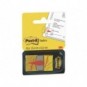 Segnapagina removibili Post-it® Index Medium \\"Firma qui\\" 50 fogli giallo 680-31_489238