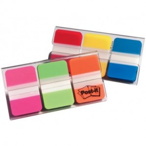 Segnapagina removibii Post-it® Index Strong colori classici 3 blocchetti da 22 - 686-RYBEU_173065