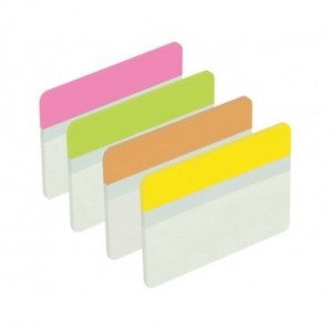 Segnapagina removibili Post-it® Index Strong bordi assortiti per archivio 4 blocchetti da 6 - 686-PLOY-EU_136939