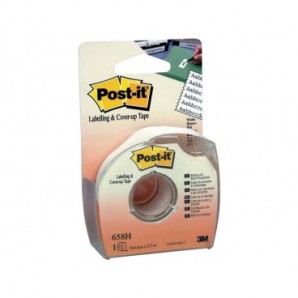 Nastro adesivo per correzione Post-it® Cover Up in carta removibile 8 righe - 658H_025868