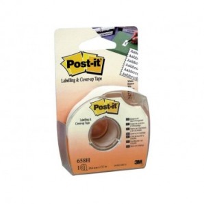 Nastro adesivo per correzione Post-it® Cover Up in carta removibile 8 righe - 658H_025868