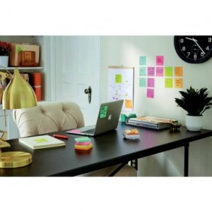 Foglietti Post-it® Super Sticky Miami assortiti conf. 6 blocchetti da 90 ff - 655-6SS-MIA_159970