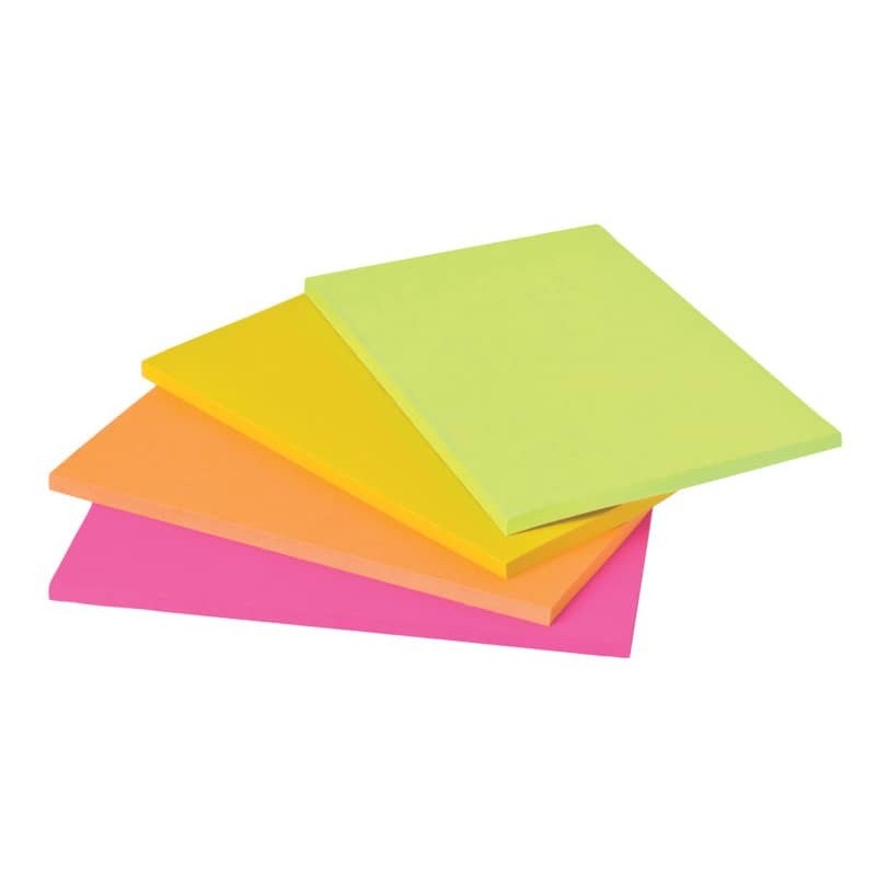 Foglietti riposizionabili Post-it® Super Sticky Meeting Notes Large assortiti conf. 4 blocchetti da 45 ff - 6845-SS EU_766499